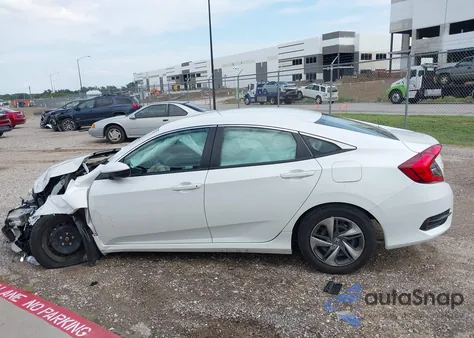 2021 Honda Civic Lx из США, поврежденный, VIN 2HGFC2F6XMH510593